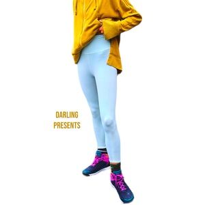 Free People Movement Happiness Runs HR 7/8 Leggings Color Ice Mint Size XS/S